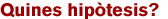 hipotesis